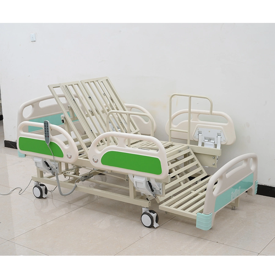 Electric Manual Multifunctional Home Care Nursing Medical Bed with Toilet for Patient
