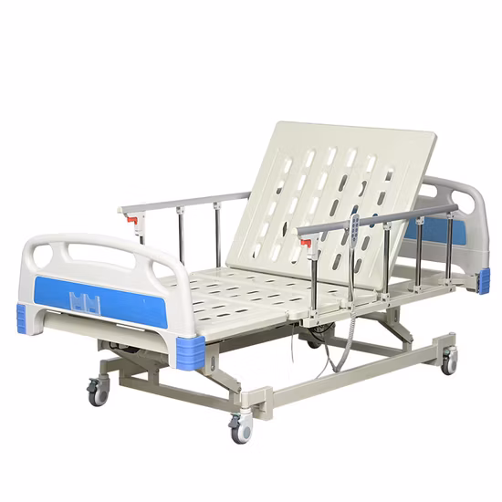 Back Lifting Leg Lifting Roatating Manual Electric Home Care Bed for The Elderly Use